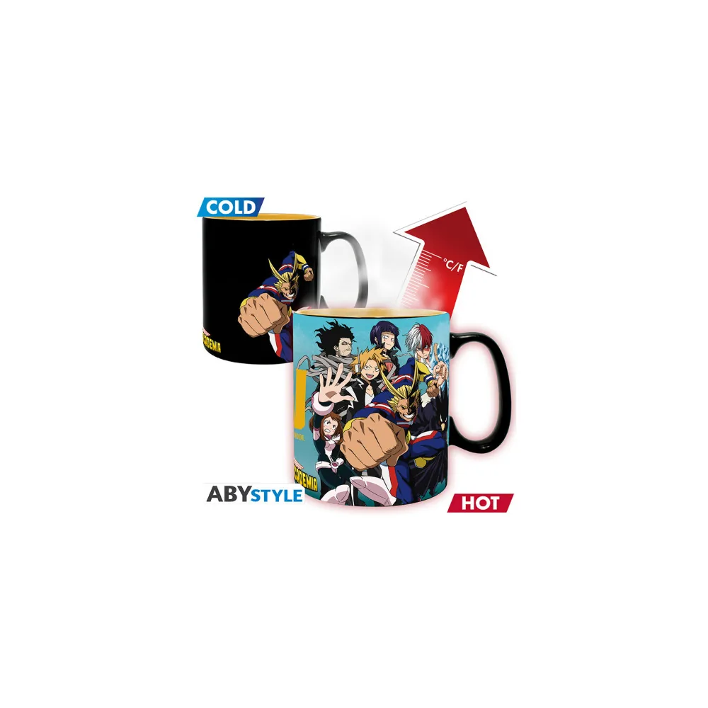 My Hero Academia - Mug Thermoreactif Groupe 460ml