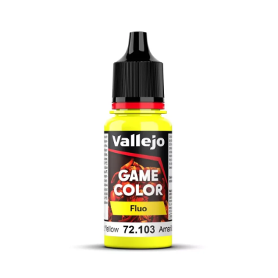 Jaune Fluo - Fluorescent Yellow - Game Color Fluo 17ml (Vallejo)