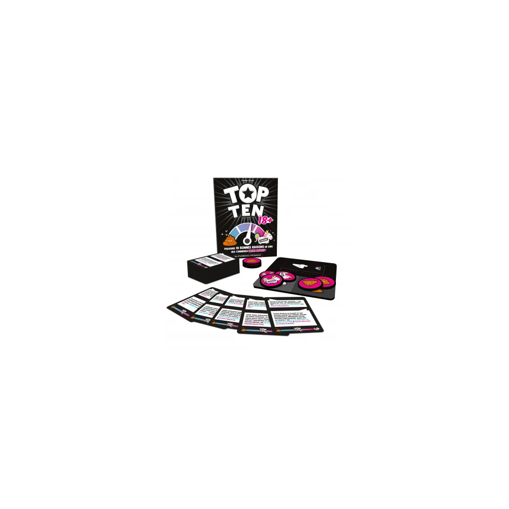 Top Ten 18+ - Jeu d'ambiance pour adultes