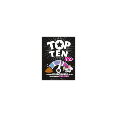 Top Ten 18+ - Jeu d'ambiance pour adultes