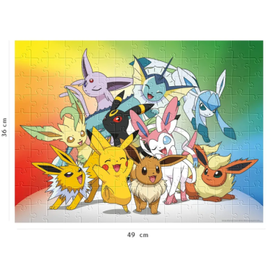 Puzzle Pokémon Évoli 150 pièces - 49 x 36 cm