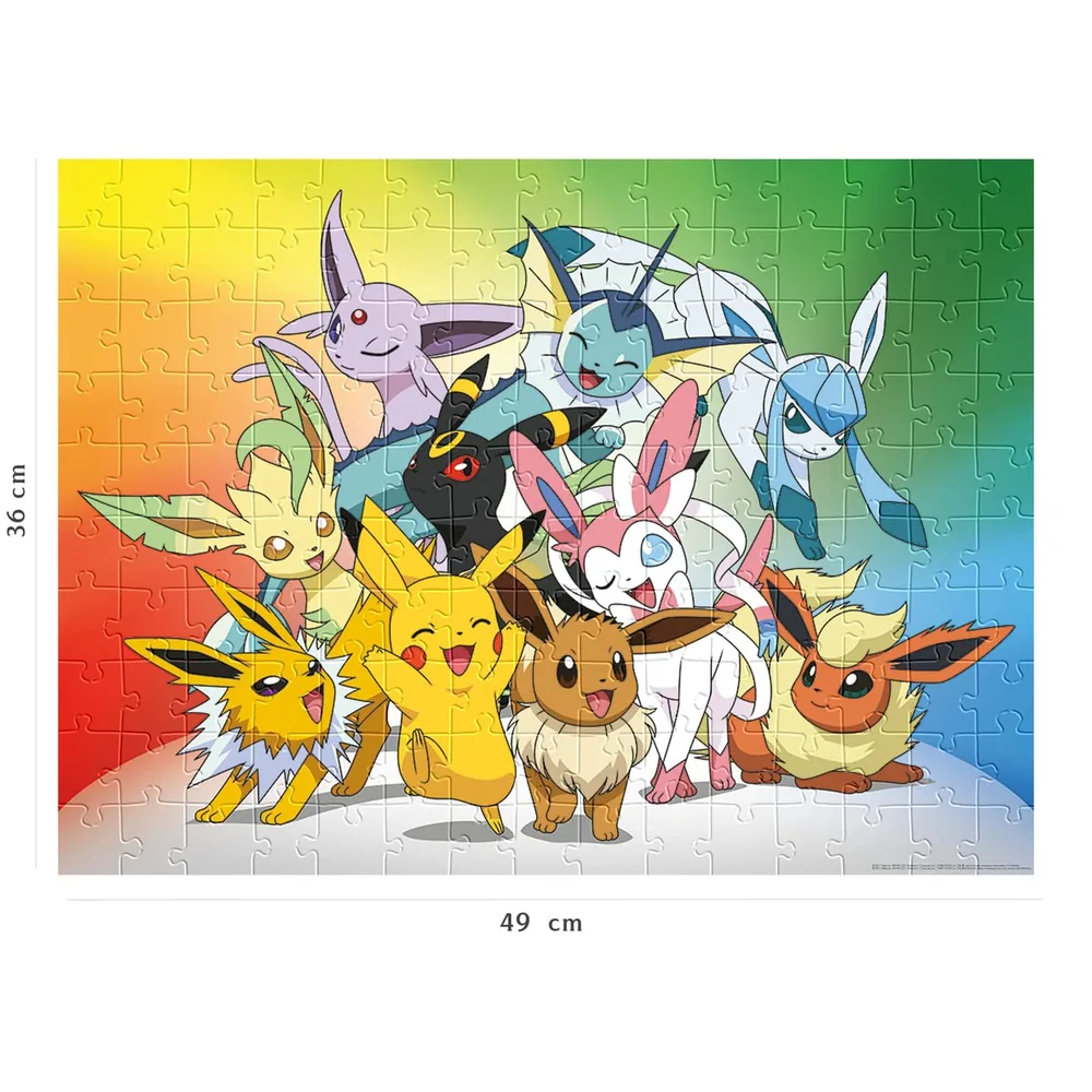 Puzzle Pokémon Évoli 150 pièces - 49 x 36 cm