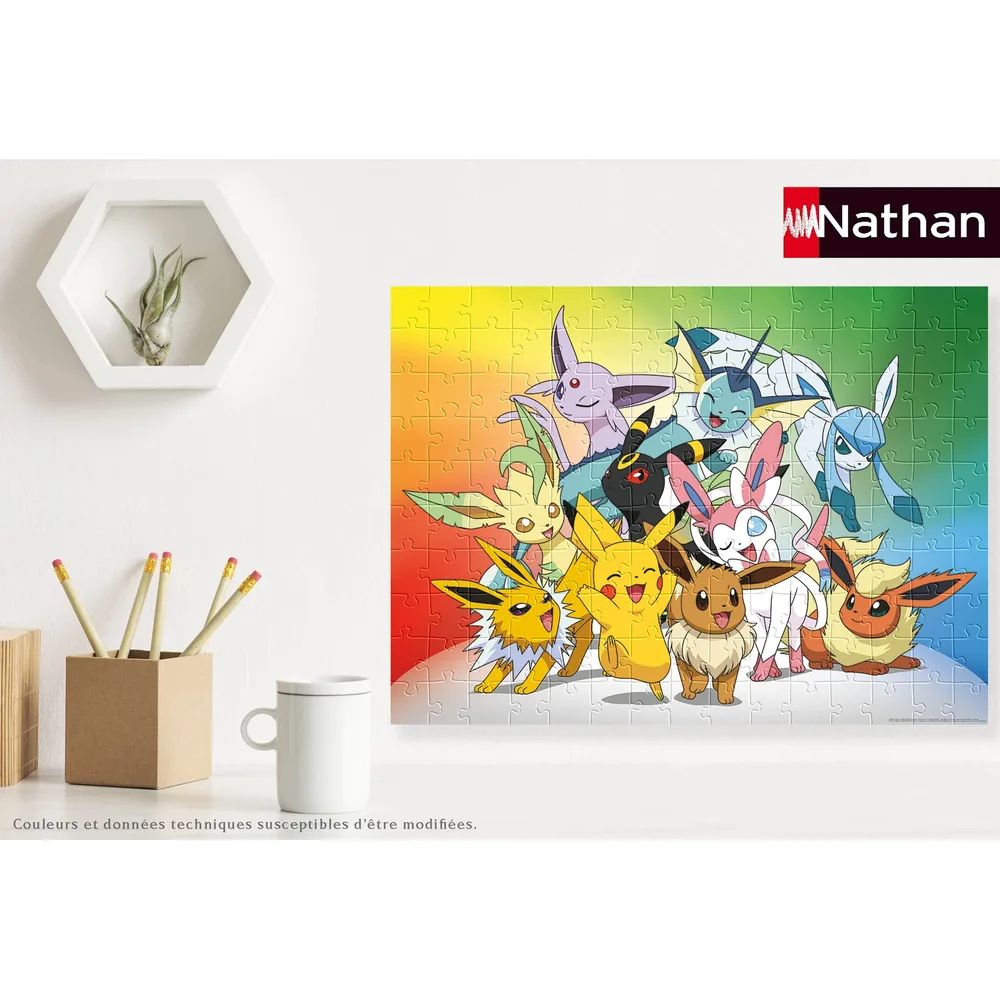 Puzzle Pokémon Évoli 150 pièces - 49 x 36 cm