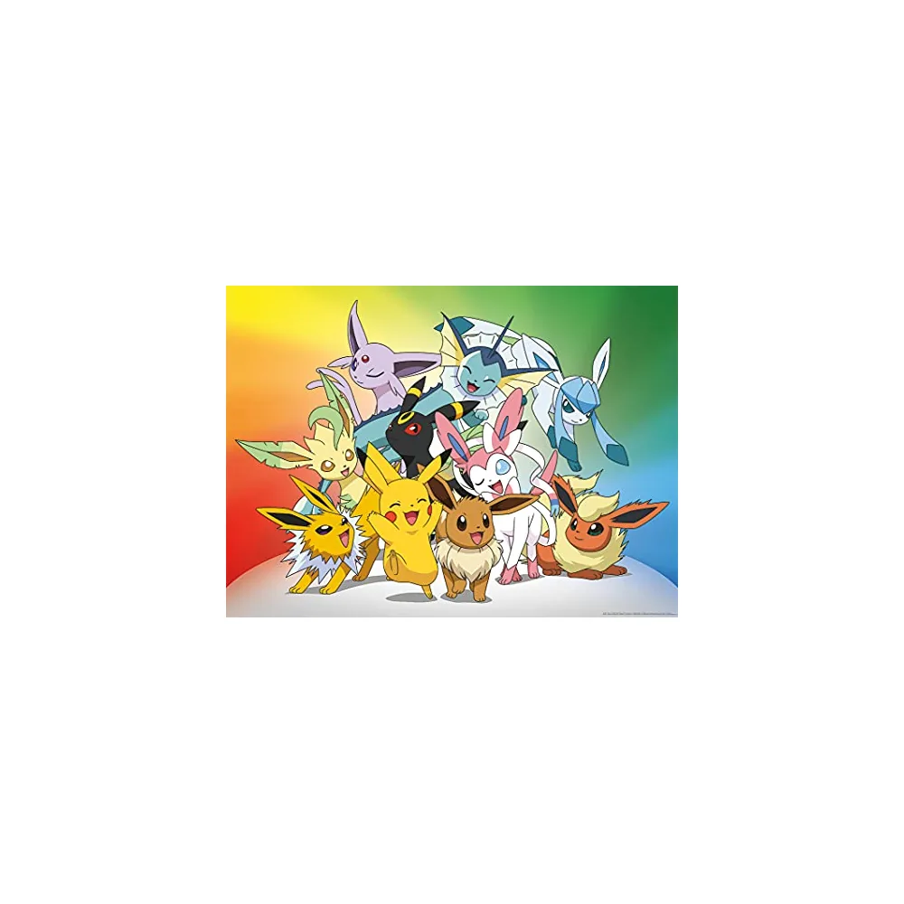 Puzzle Pokémon Évoli 150 pièces - 49 x 36 cm