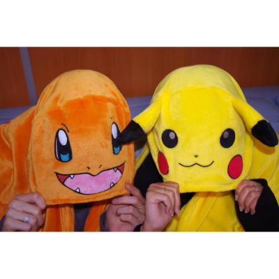 Plaid à Capuche Pokémon Carapuce 120x150 cm