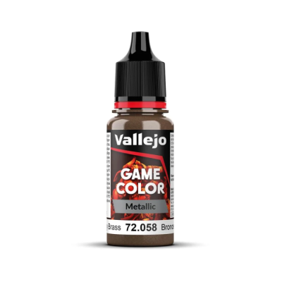 Bronze Poli - Brassy Brass - Game Color Metal 17ml (Vallejo)