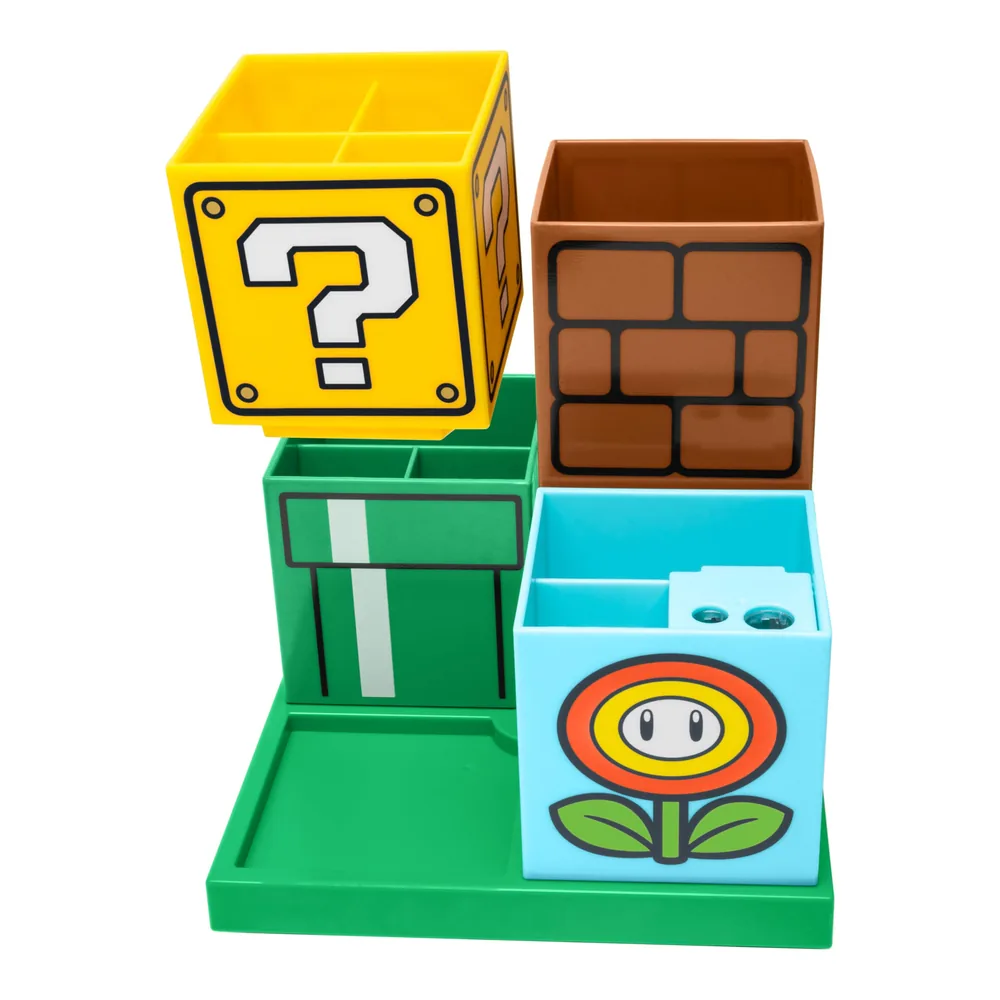 Range Crayon Mario - Organisateur de Bureau Super Mario