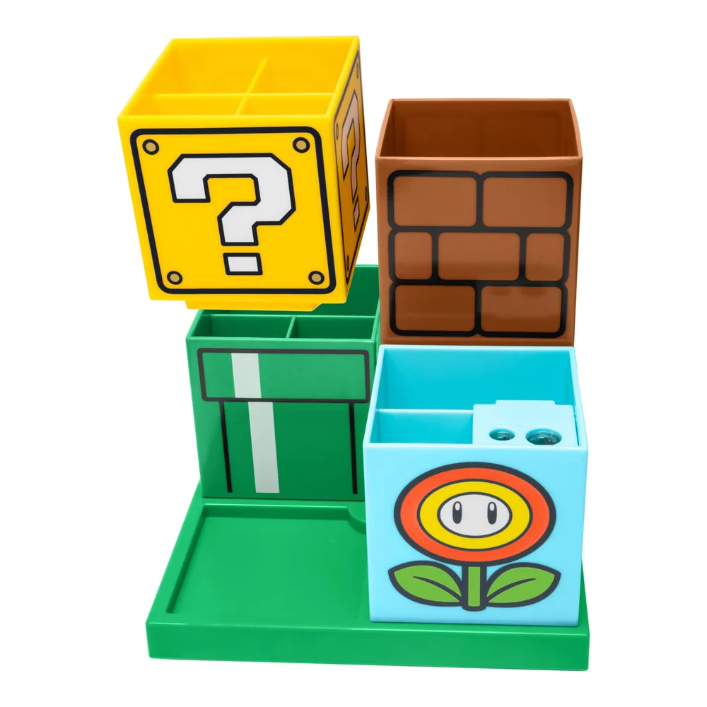 Range Crayon Mario - Organisateur de Bureau Super Mario