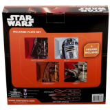 Star Wars - Set de 4 Plateaux Mélamine Icônes Classiques