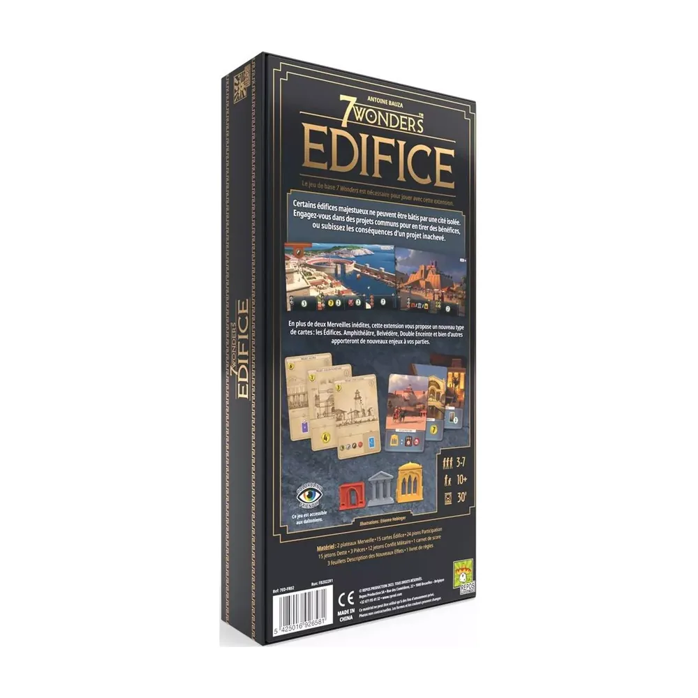 7 Wonders Édifices - Extension Nouvelle Édition