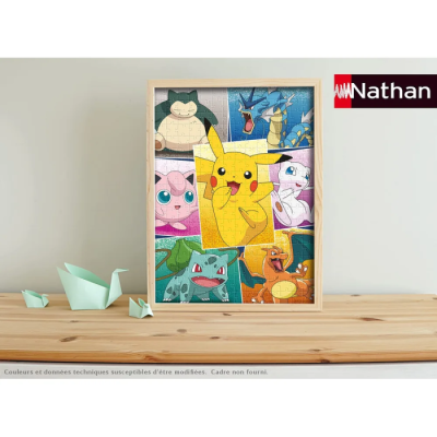 Puzzle 250 pièces Types de Pokémon - Nathan