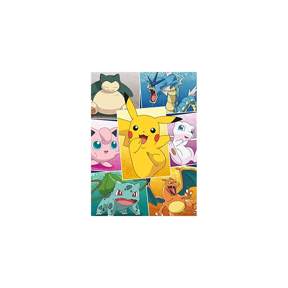 Puzzle 250 pièces Types de Pokémon - Nathan
