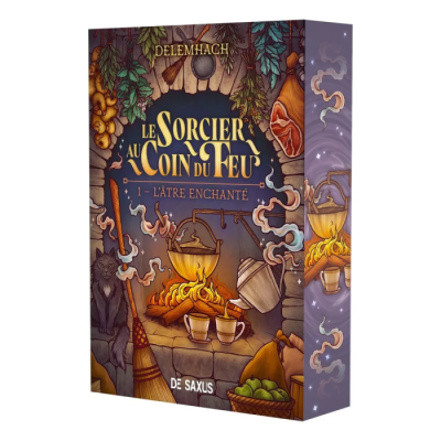 L'Âtre Enchanté - Tome 01 : Le Sorcier au Coin du Feu