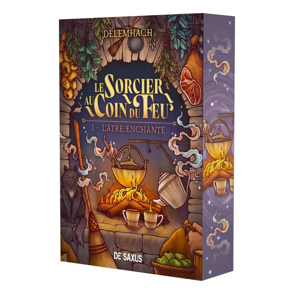 L'Âtre Enchanté - Tome 01 : Le Sorcier au Coin du Feu