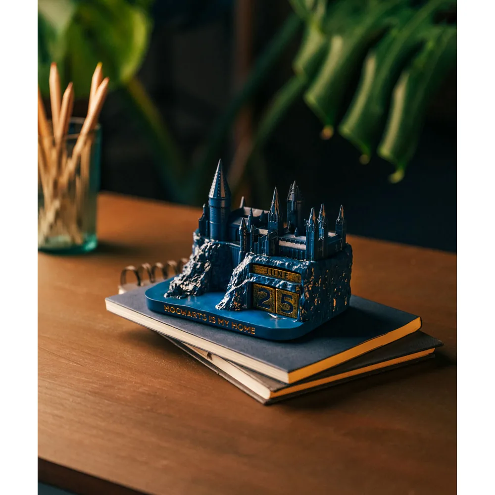 Harry Potter Calendrier Perpétuel 3D Poudlard