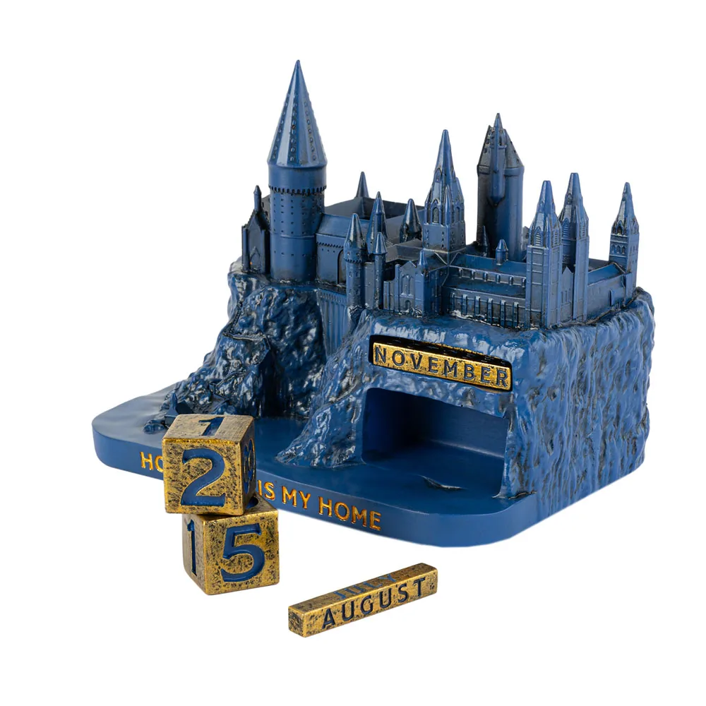 Harry Potter Calendrier Perpétuel 3D Poudlard