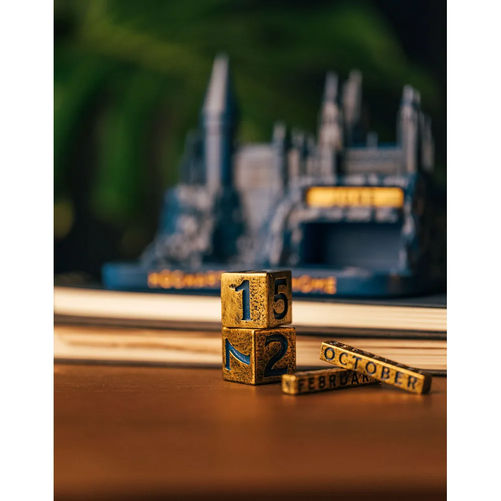 Harry Potter Calendrier Perpétuel 3D Poudlard