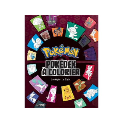 Pokémon - Pokédex à Colorier - La Région de Galar