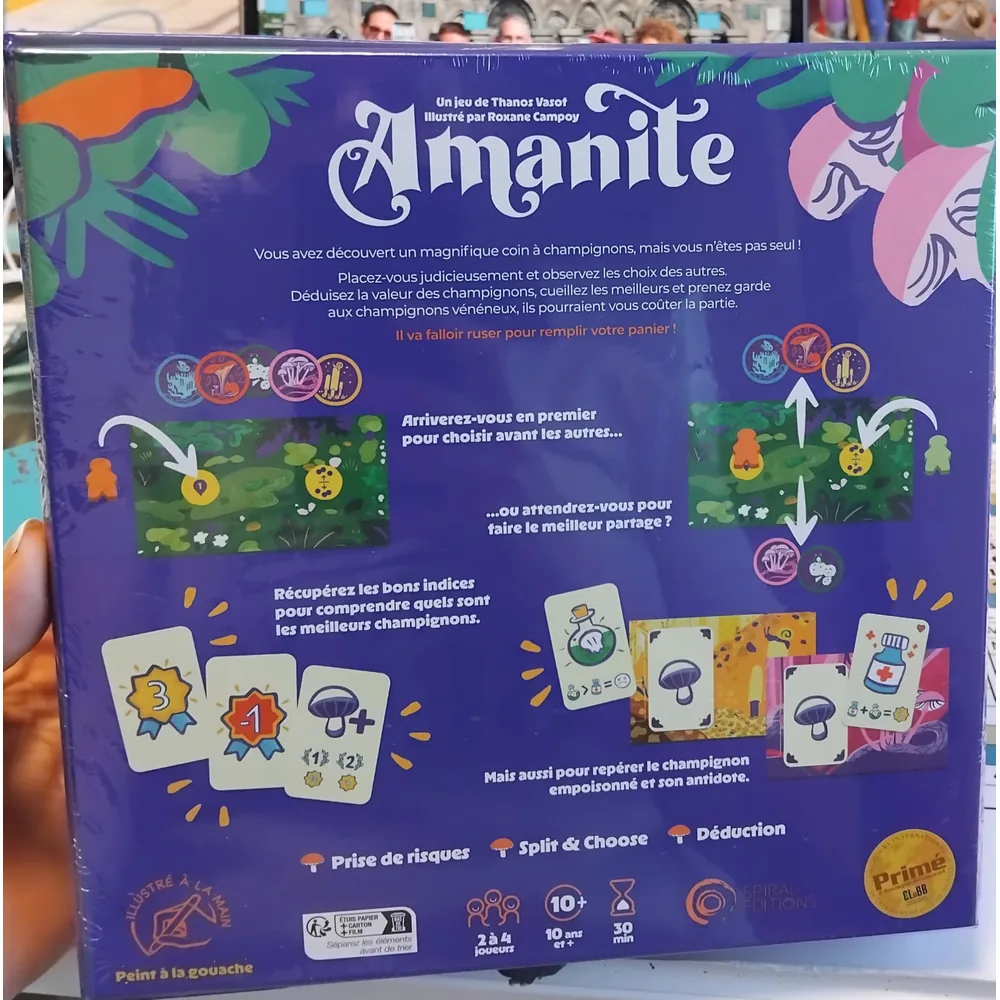 Amanite - Jeu de déduction et prise de risque