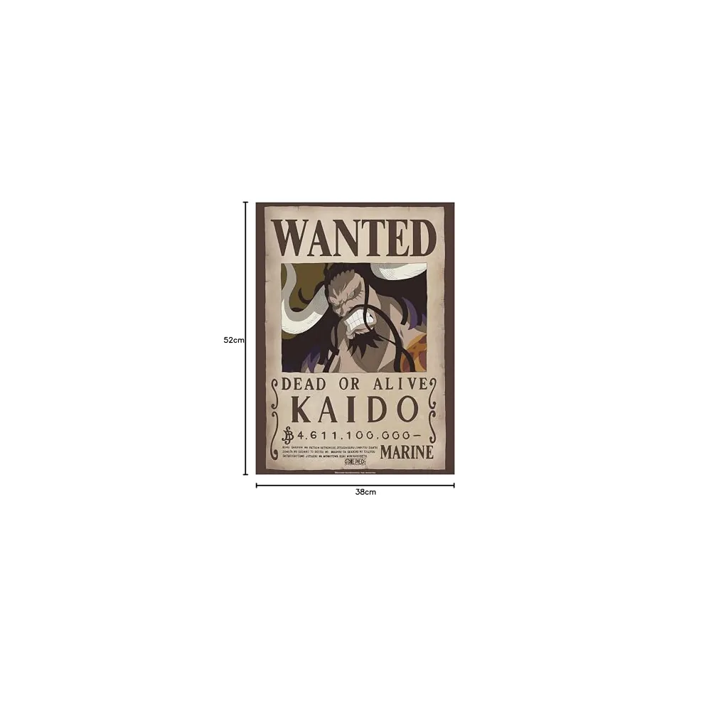 One Piece - Poster Wanted Kaido (52x38 cm)