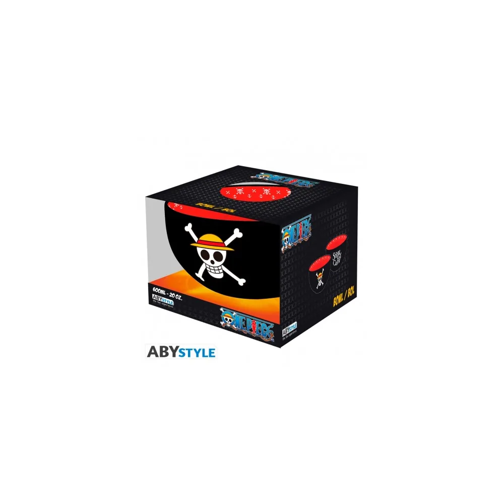 One Piece - Bol Skulls 600ml - Grès