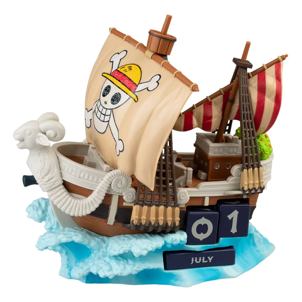 One Piece Netflix - Going Merry - Calendrier Perpétuel 3D