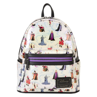 Mini Sac à Dos Convertible Loungefly Disney Villains Irisé