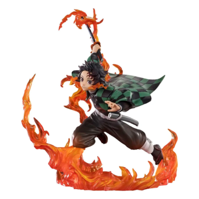 Demon Slayer Statuette Figuarts ZERO Tanjiro Kamado Hinokami Kagura 19cm