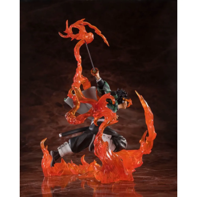 Demon Slayer Statuette Figuarts ZERO Tanjiro Kamado Hinokami Kagura 19cm