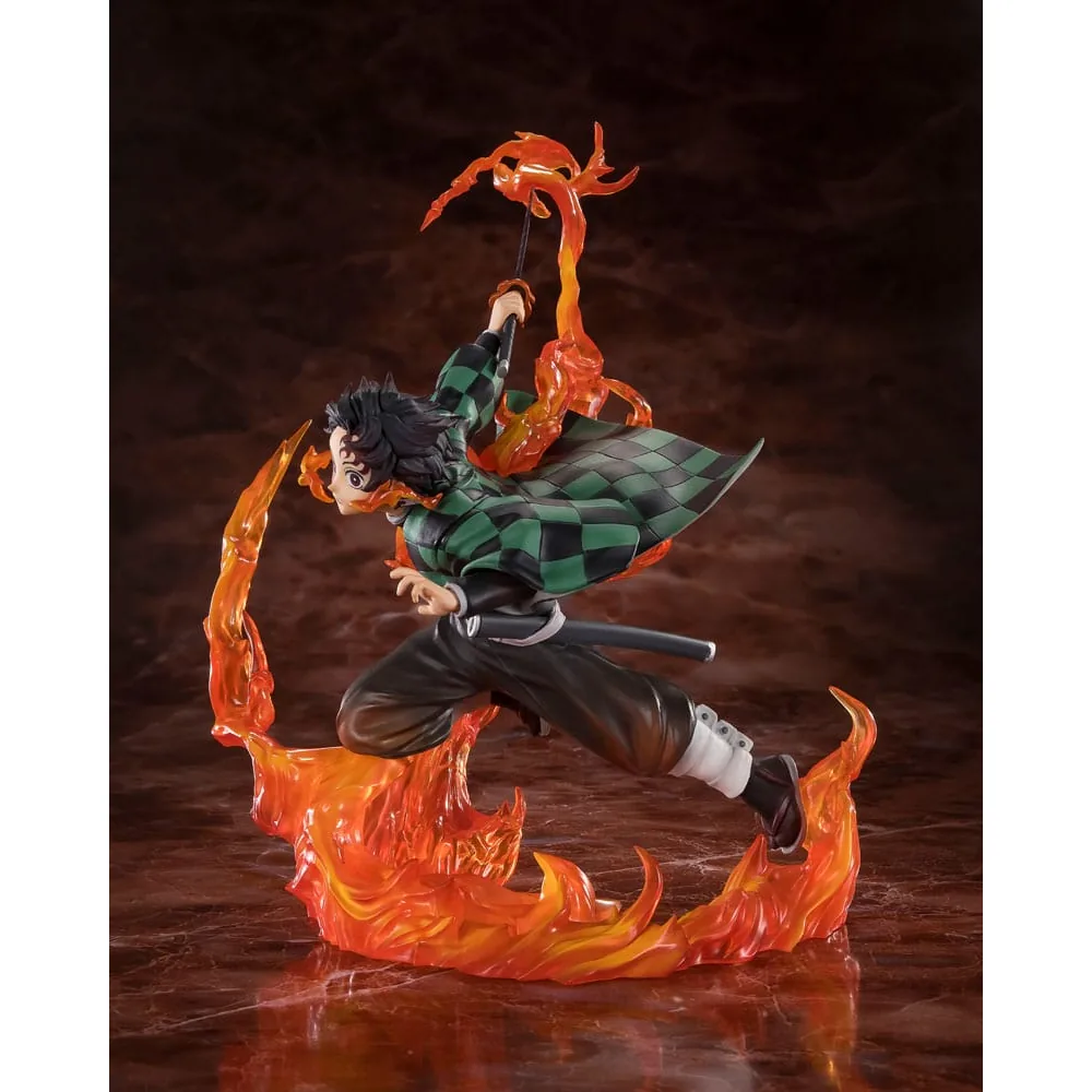Demon Slayer Statuette Figuarts ZERO Tanjiro Kamado Hinokami Kagura 19cm