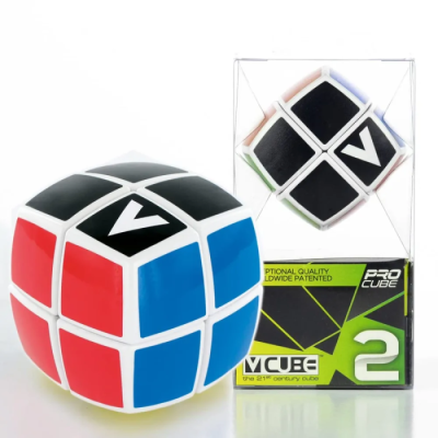V-Cube 2 Classic Bombé - Cube 2x2 Pillow