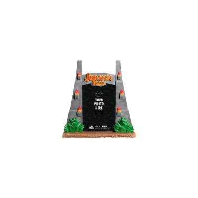 Jurassic Park Gateway - Cadre Photo 3D 10x15cm