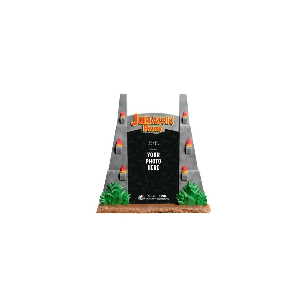 Jurassic Park Gateway - Cadre Photo 3D 10x15cm