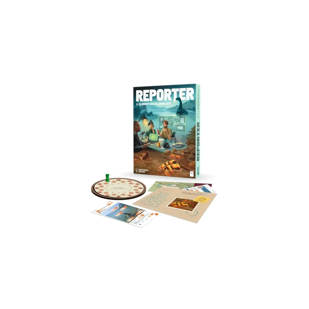 Reporter - Jeu d'enquête coopératif