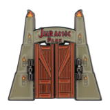 Pin's Jurassic Park Gates Hinged Edition Limitée