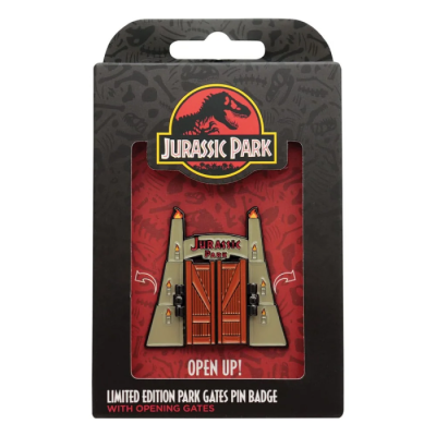 Pin's Jurassic Park Gates Hinged Edition Limitée