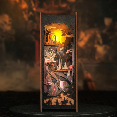 Book Nook Kit DIY La Légende de Wukong - 89 pièces + LED