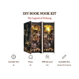 Book Nook Kit DIY La Légende de Wukong - 89 pièces + LED