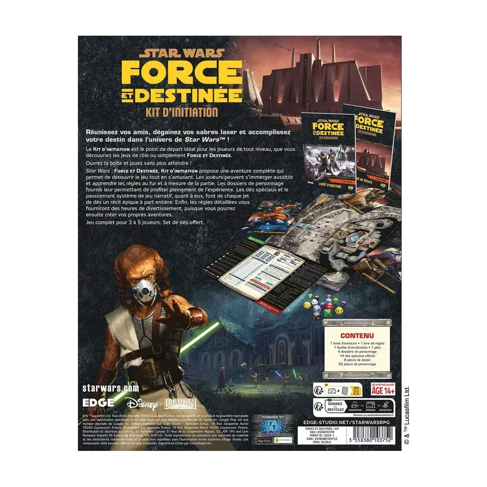 Star Wars Force et Destinée - Kit d'Initiation