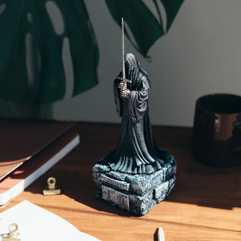 Le Seigneur des Anneaux - Calendrier Perpétuel 3D Nazgûl en Résine
