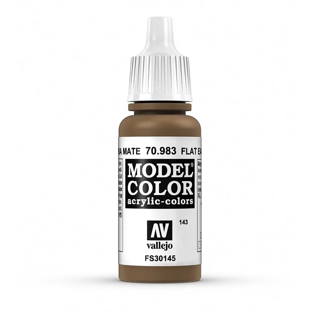 Terre Mat - Flat Earth - Peinture acrylique 18ml