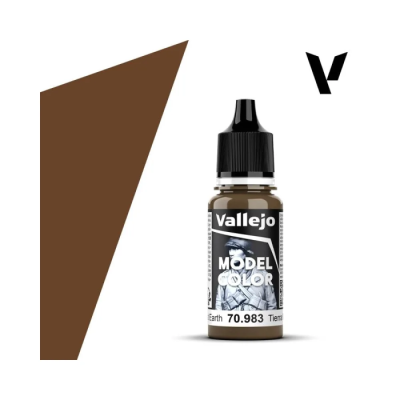 Terre Mat - Flat Earth - Peinture acrylique 18ml