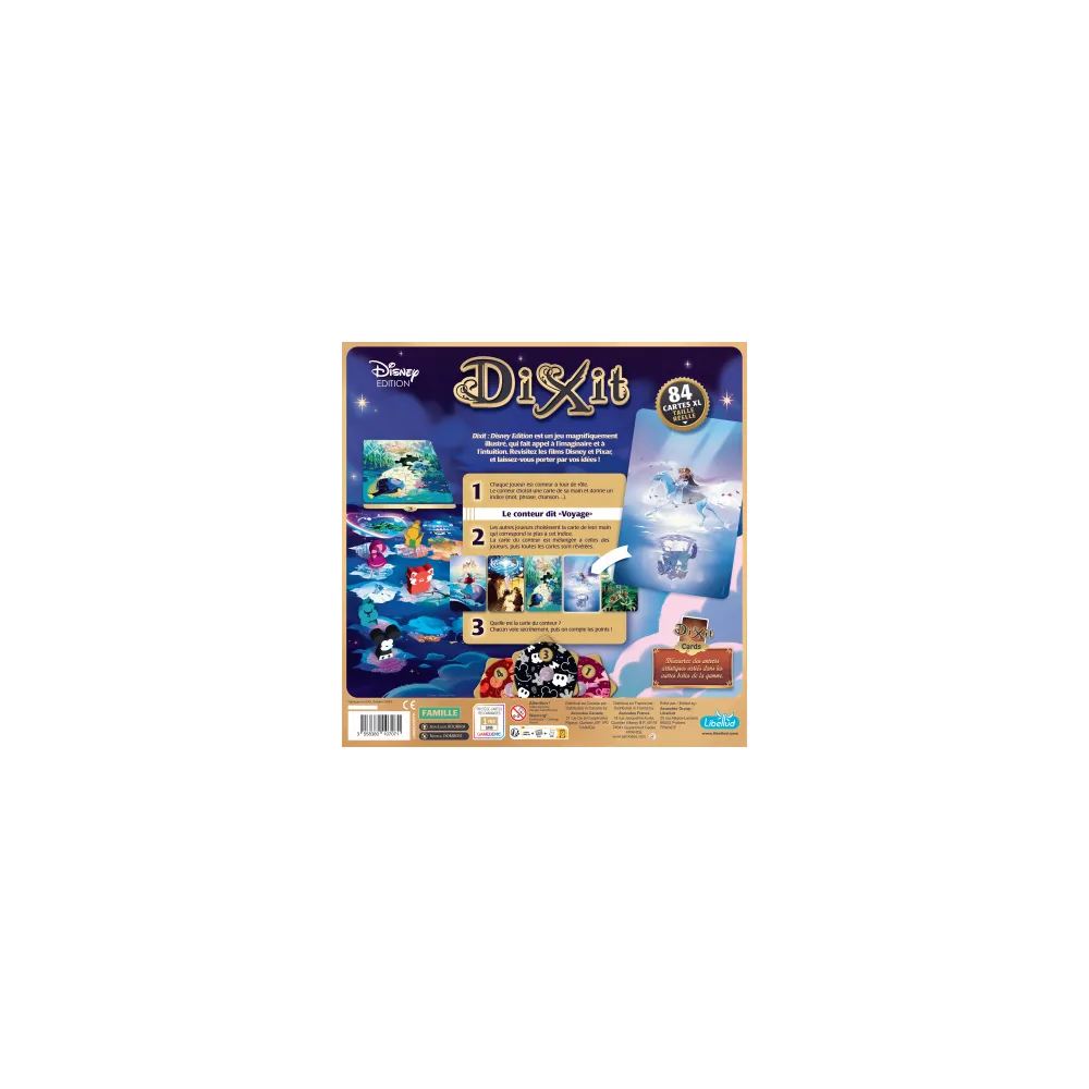 Dixit Disney - Jeu d'Imagination et Interprétation
