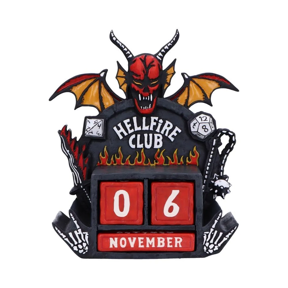 Stranger Things - Hellfire Club - Calendrier Perpétuel