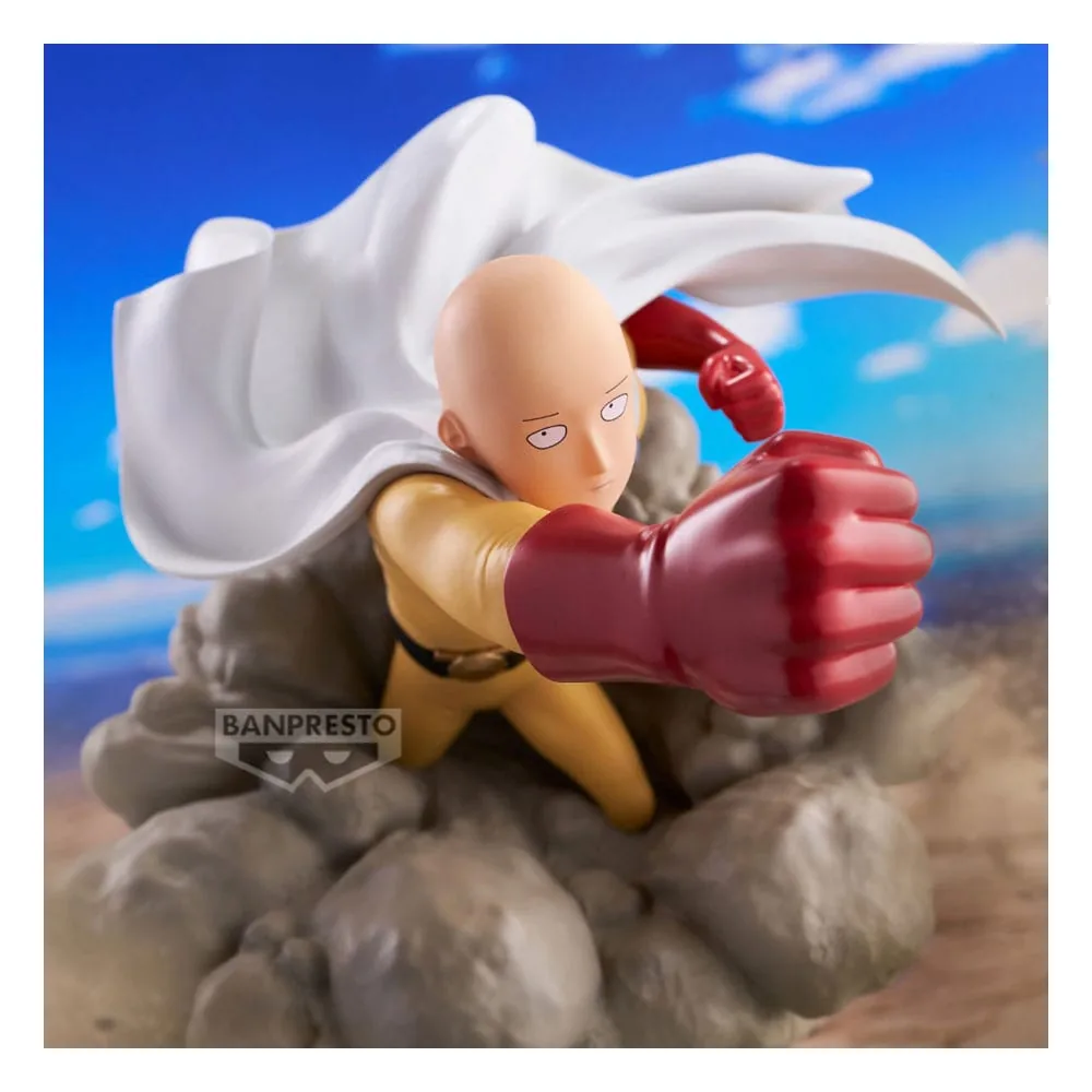 One Punch Man - Saitama - Figurine Diorama 15cm
