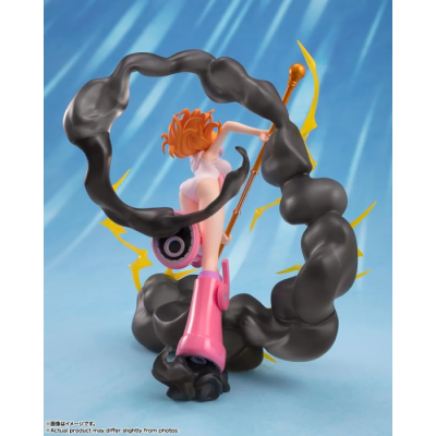 One Piece Statuette Figuarts Zero Extra Battle Nami Lightning Blast 17 cm