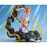 One Piece Statuette Figuarts Zero Extra Battle Nami Lightning Blast 17 cm