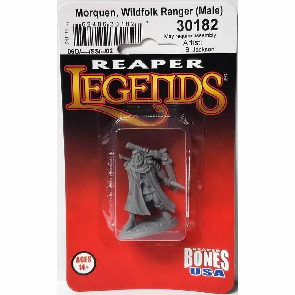 Morquen Rodeur - Figurine JDR Reaper Bones USA 25mm