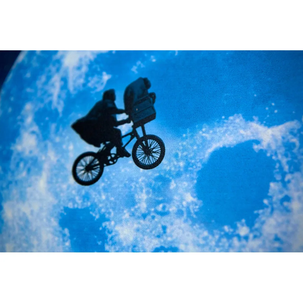 Panneau Bois 3D E.T. l'extra-terrestre - Moon 30x40cm