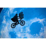Panneau Bois 3D E.T. l'extra-terrestre - Moon 30x40cm